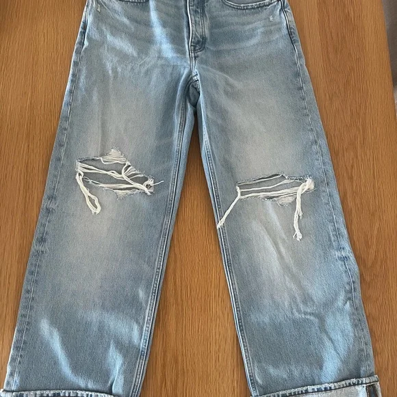 Madewell Hallstead Wash Low-Slung Baggy Jeans - Picture 2 of 3